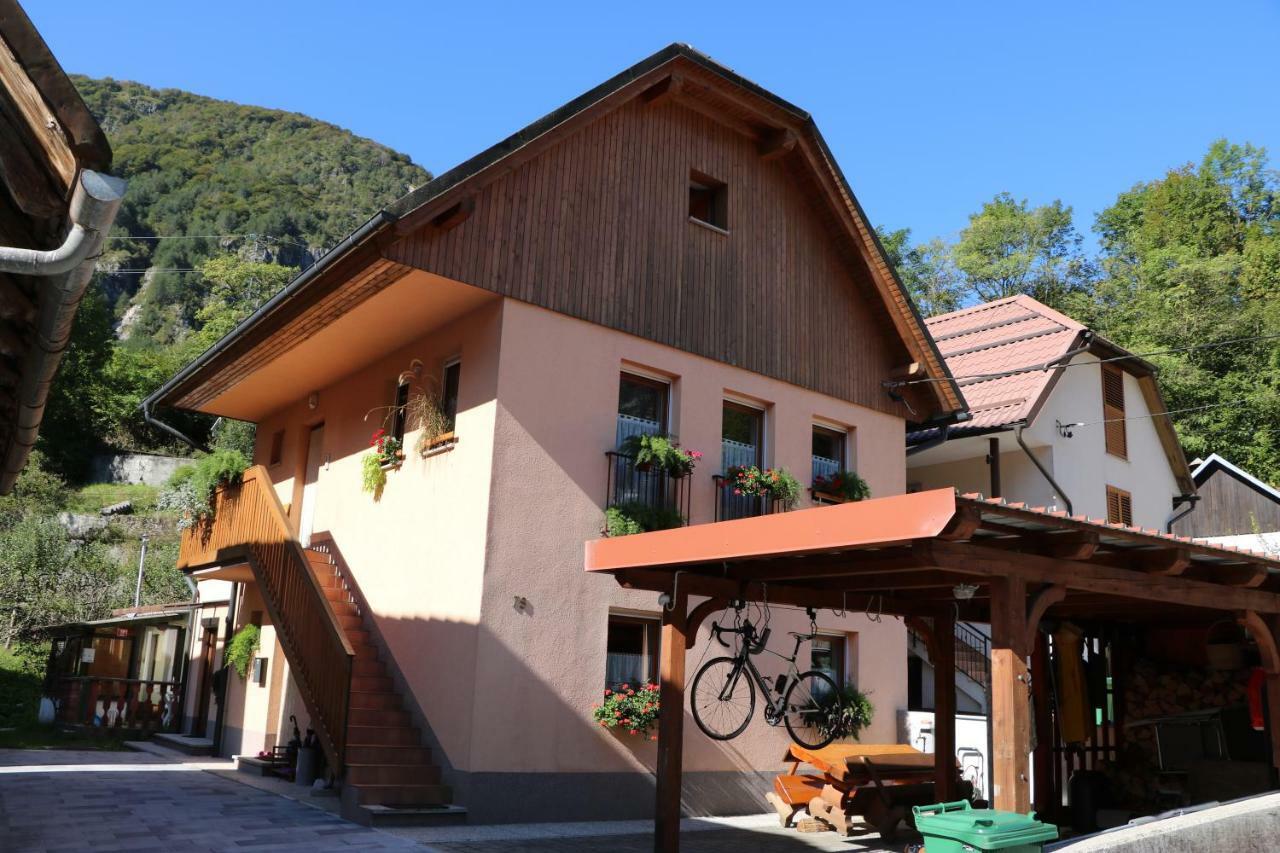 Apartma Na Vasi Appartement Zaga Buitenkant foto